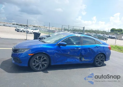 2020 Honda Civic Sport from USA, damaged, VIN 2HGFC2F87LH576597